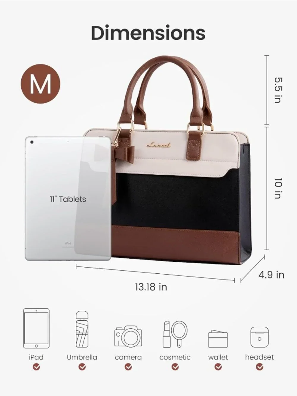Stylish Leather Tote & Crossbody Handbags for Women - Versatile Satchel with